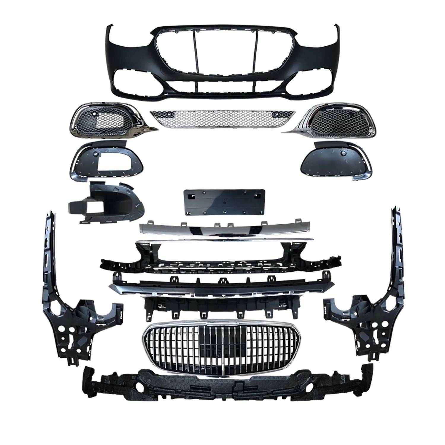 S-Class W223 front and rear bumper kit