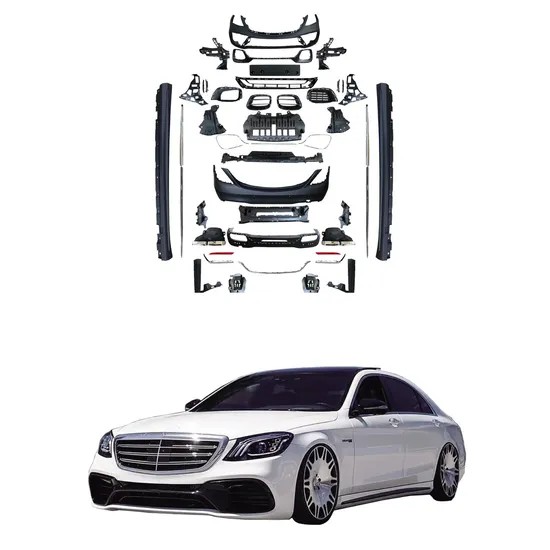 S63 AMG style body kit for Mercedes W222