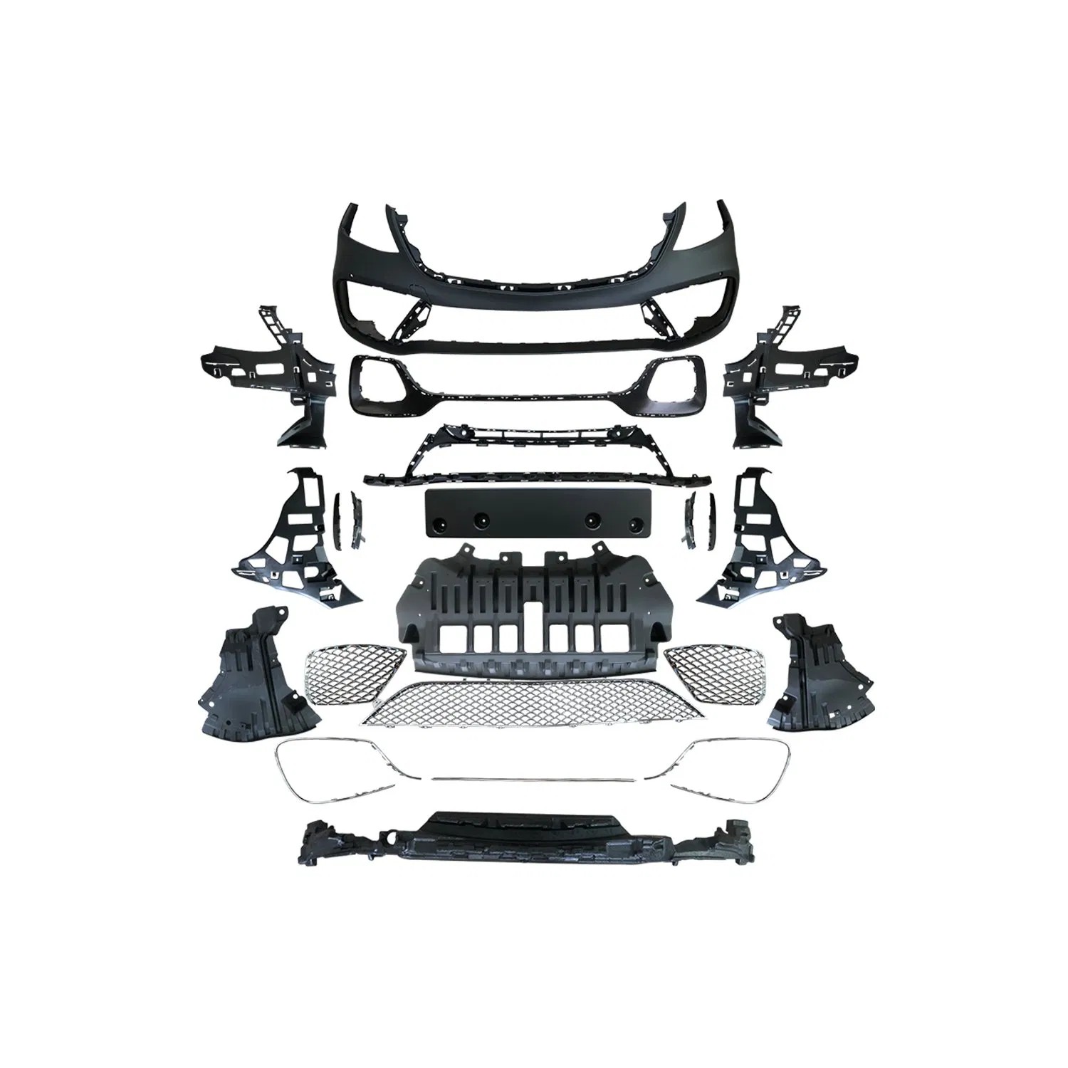 AMG-style front bumper for S-Class W222