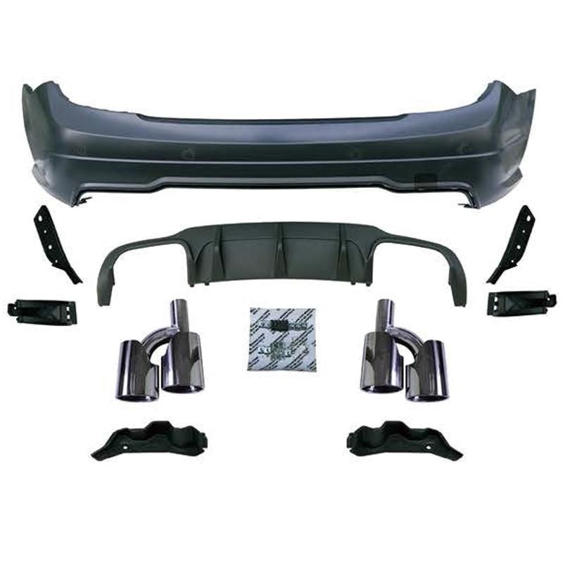 Mercedes W204 rear bumper kit