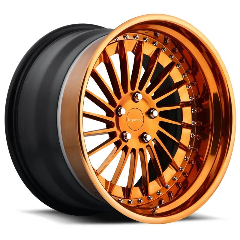 Gold Monoblock Wheels