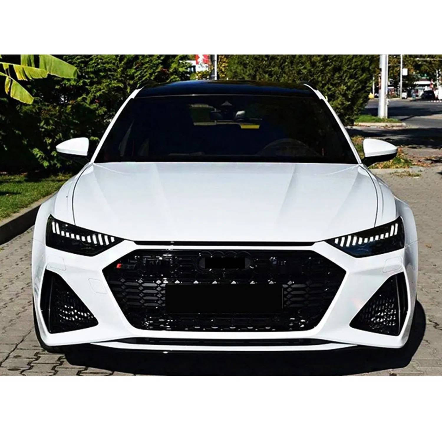 RS6-style front bumper