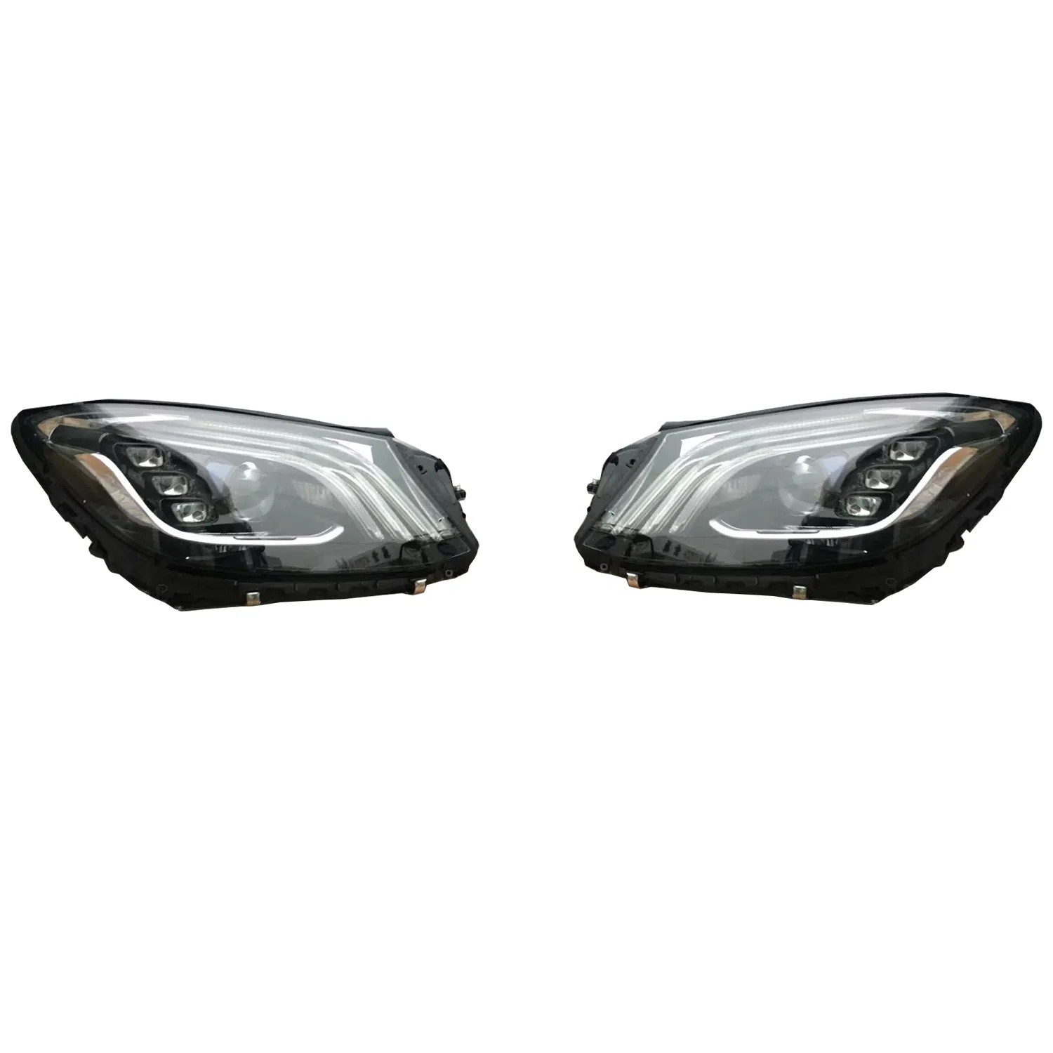 upgraded Mercedes headlights