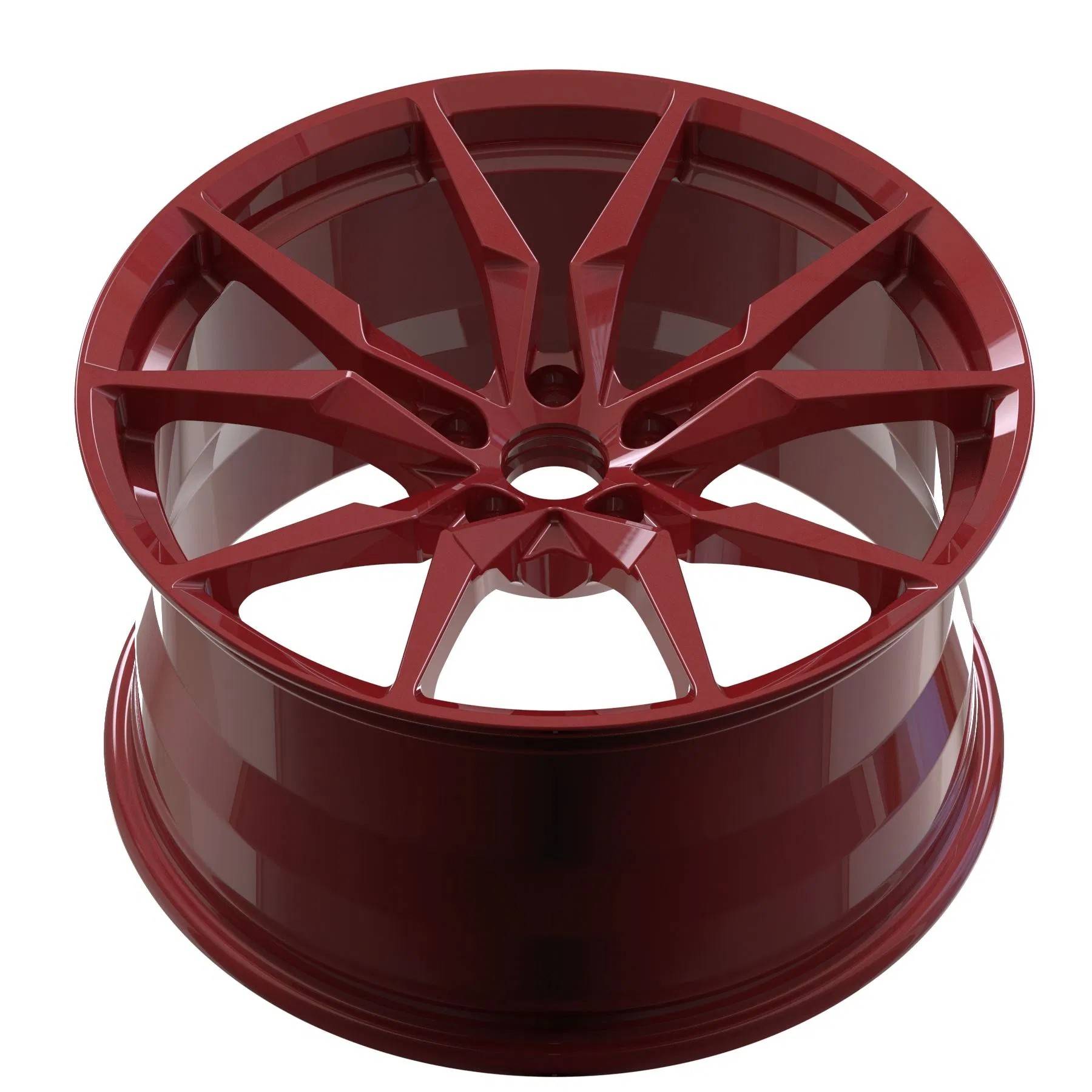 red finish wheels