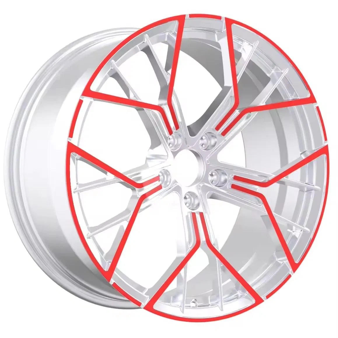 Black alloy rims